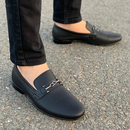 Handmade Oberoi Black Shoes