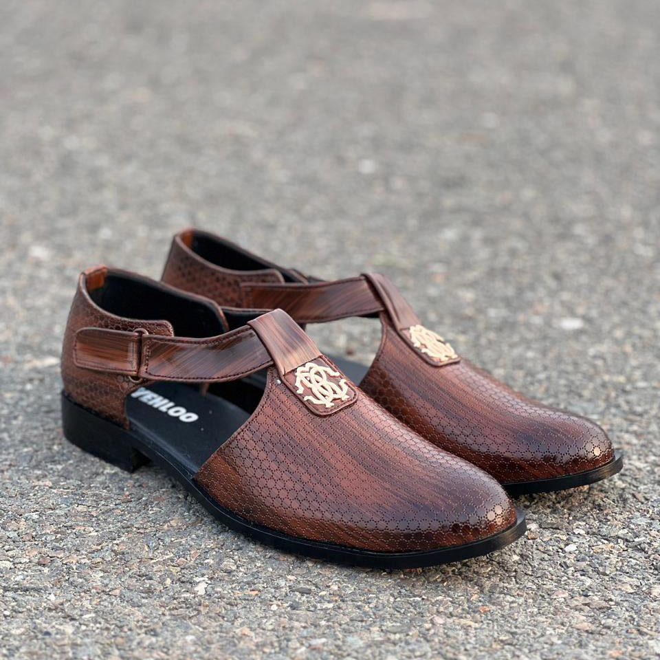 The Classic Brown Shoes - yehloo.com.pk