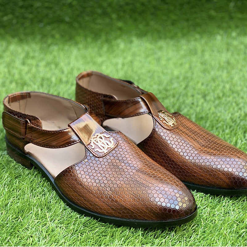 The Classic Brown Shoes - yehloo.com.pk