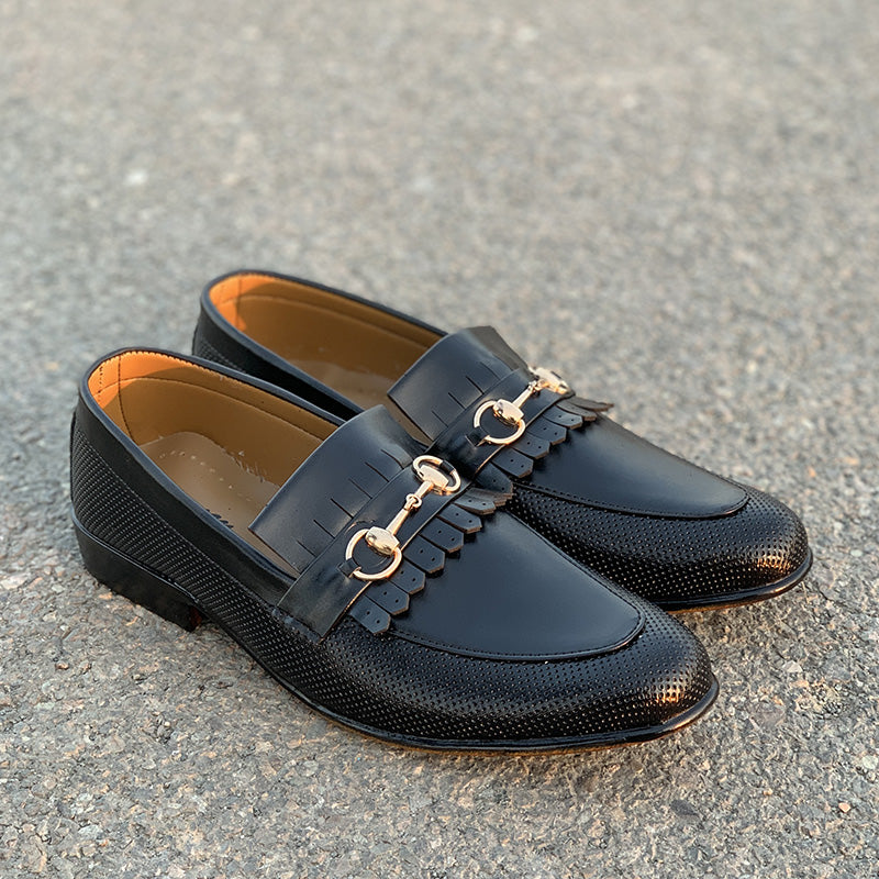 Handmade Manchester Black Shoes – yehloo.com.pk