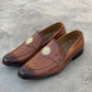 Handmade Vivek Tan Shoes - yehloo.com.pk