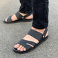 The Black Camello Sandal - yehloo.com.pk