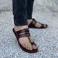 The Brown Kolhapuri Chappal - yehloo.com.pk